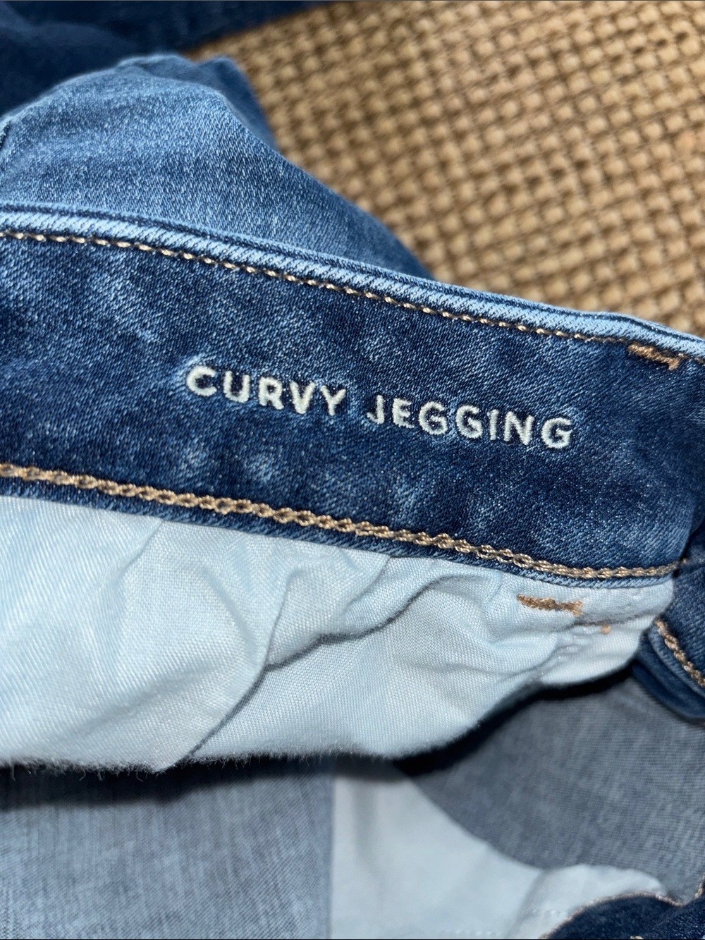 American Eagle Curvy Jeggings size 12 - Picture 5 of 7